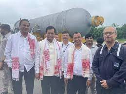 Refinery expansion project: First Over Dimensional Cargo for Numaligarh Refinery received by Sarbananda So